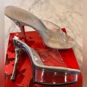 Clear Platform Shoes.